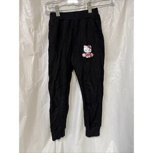 Hello Kitty Pants Youth 120EU(5T-6US)Joggers Pants Waist 18” Inseam 16 1/2